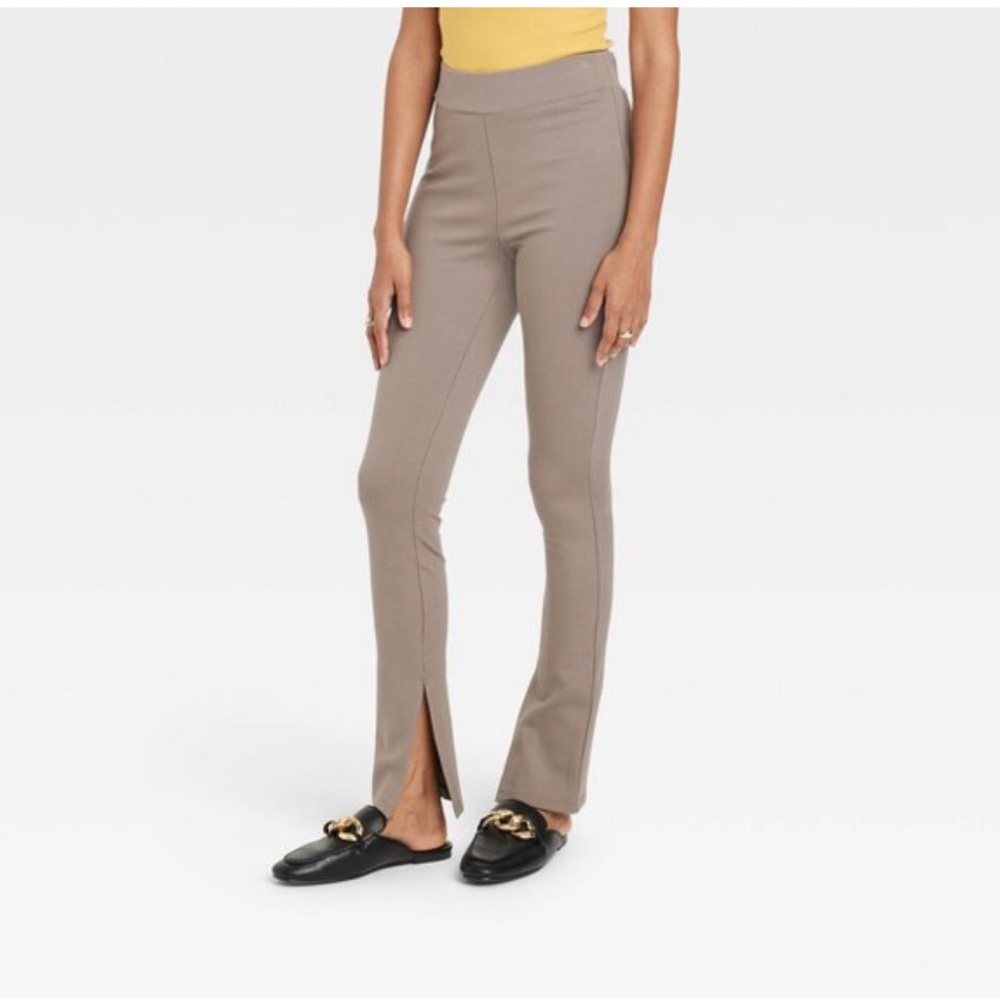 A New Day woman’s high waist tan pants size large